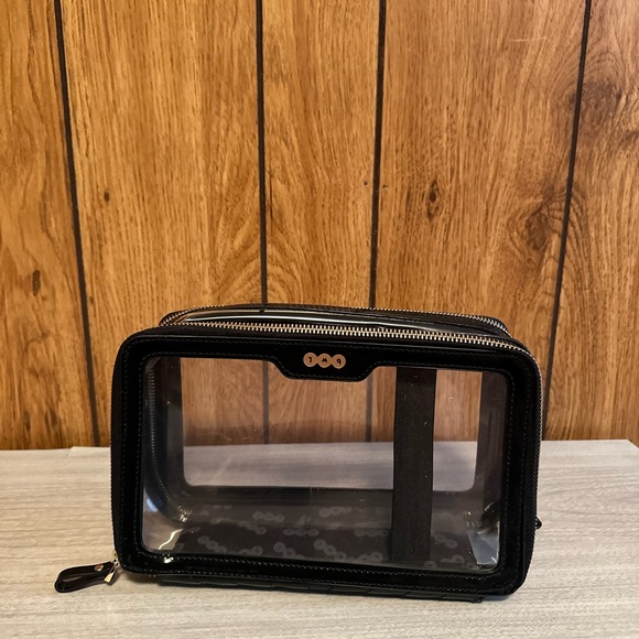 Transparent Black Cosmetic Bag - Picture 1 of 5